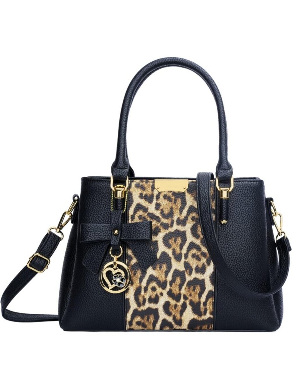 Stylish PU Leather Top Handle Satchel Bag for Women | Chic Purses & Handbags